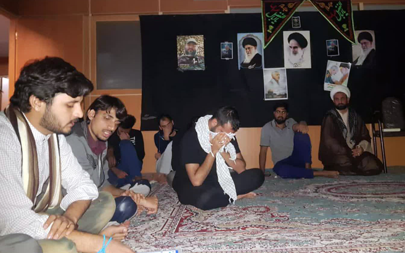 برگزاری مراسم بزرگداشت سردار شهید قاسم سلیمانی در خوابگاه بین‌الملل دانشگاه
