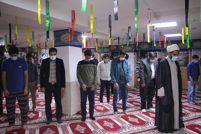 برگزاری جشن میلاد پیامبر اکرم (ص) و امام جعفر صادق (ع) در خوابگاه دمشق دانشجویان بین‌الملل