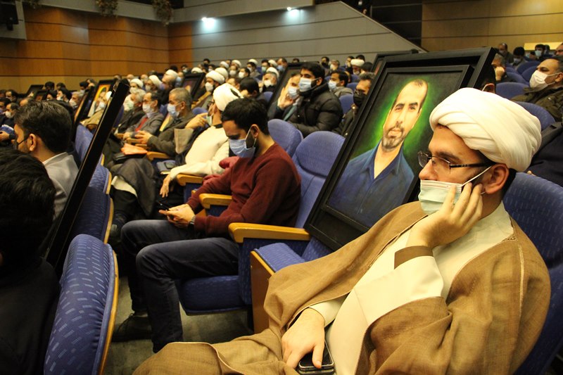 مراسم گرامیداشت دومین سالگرد شهادت سردار حاج قاسم سلیمانی در دانشگاه علوم پزشکی تهران