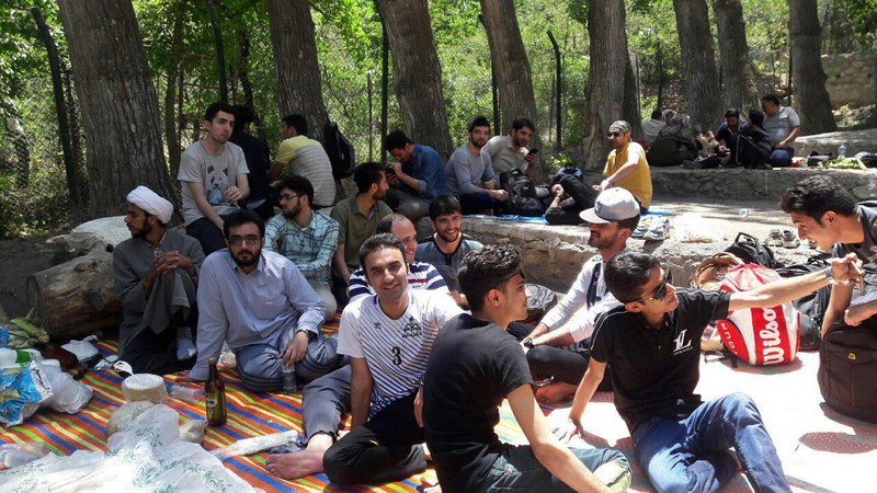 برگزاری اردوی تفریحی آبشار شکرآباد فشم، ویژه دانشجویان خوابگاه وصال