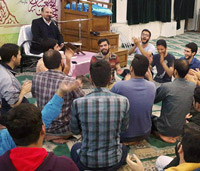 برگزاری مراسم جشن میلاد پیامبر مکرم اسلام (ص) و امام صادق (ع) در خوابگاه کوی