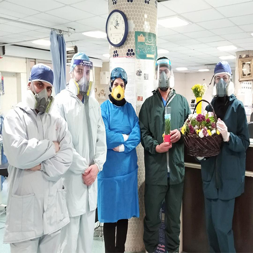 مراسم تجلیل از پرستاران بیمارستان های دانشگاه علوم پزشکی تهران در سالروز ولادت حضرت زینب (س)