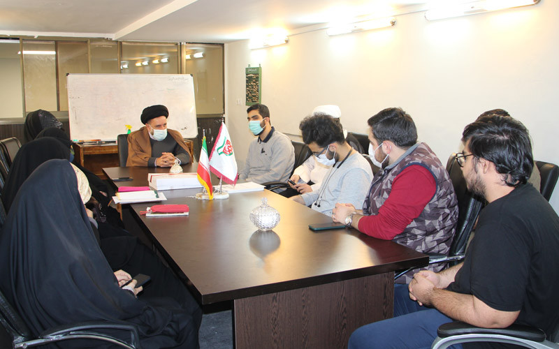 برگزاری جلسه گفتگوی صمیمانه مسئول نهاد دانشگاه با فعالان بسیجی دانشگاه علوم پزشکی تهران