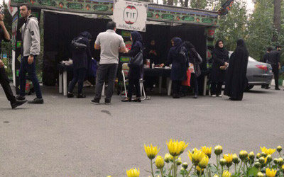 مراسم گرامیداشت اربعین حسینی با عنوان «عمود 313» در دانشکده پرستاری و مامایی برگزار شد